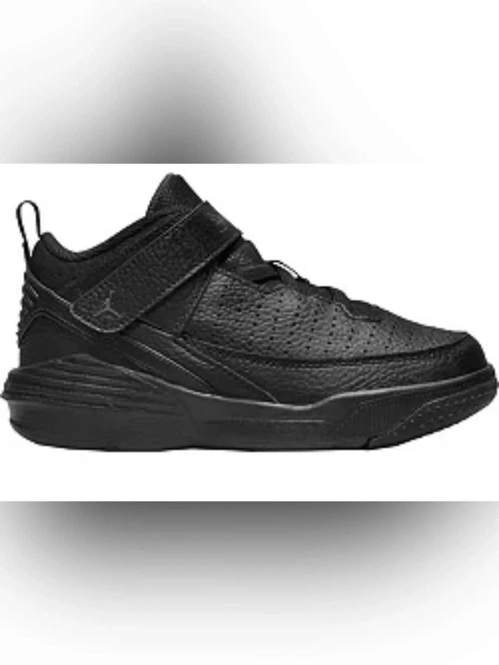 NIKE JORDAN MAX AURA V SNEAKERS Kids BLACK HI-TOP DZ4354 SHOES!(12c)